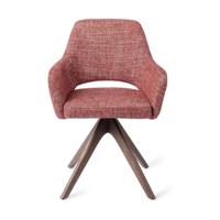 Jesper Home Yanai eetkamerstoel Berry Bars revolve oak walnut