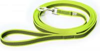 Lange lijn hond - Antislip - 20mm x 5m - Met handvat - Neon