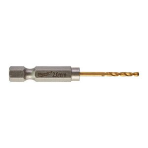 Milwaukee Accessoires Metaalboor Shockwave  HSS-G Ti. 2mm -2pcs - 48894703 - 48894703