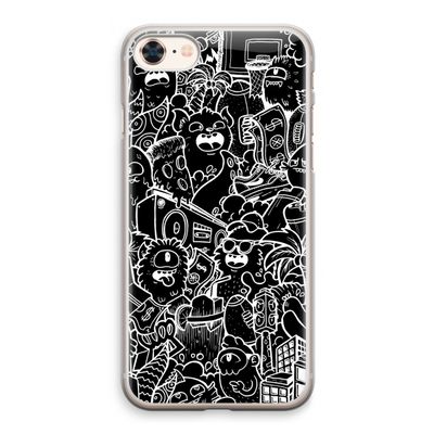Vexx Black City : iPhone 8 Transparant Hoesje
