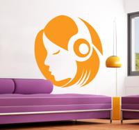 Muziek luisteren sticker Muziek luisteren sticker