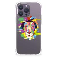 iPhone 15 Pro Max Stevig | Bumper Hoesje | Lion Color