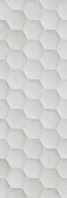 Geo Tiles Domo Wandtegel | 30x90 cm | Gerectificeerd | Mat Grijs