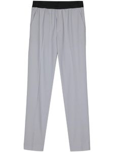 MSGM pantalon de costume à coupe droite - Gris