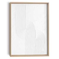 Reinders - Knot White - Craft Art Schilderij 40x30cm Hout