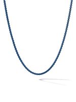 David Yurman collier chaîne en argent sterling - Bleu