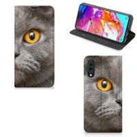 Smartphone hoesje Samsung Galaxy A70 Britse Korthaar