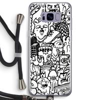 Vexx Mixtape #2: Samsung Galaxy S8 Transparant Hoesje met koord