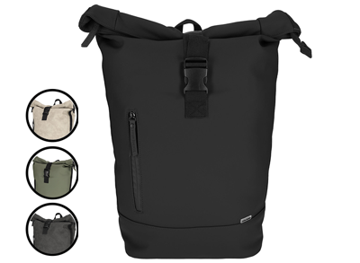 Norlander Rugtas 25L - Rolltop rugzak - Zwart, Groen, Taupe,Grijs