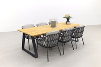 4 Seasons Calpi/Taste Basso 240x100 cm. tuinset - 7 delig 4 Seasons Calpi/Taste Basso 240x100 cm. tuinset - 7 delig