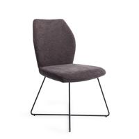 Jesper Home Eetkamerstoel 'Ikata' Cross Black, kleur Almost Black