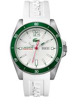 Lacoste horlogeband 2010802 / LC-62-1-27-2592 Silicoon Wit 22mm