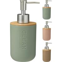 Zeepdispenser 300ml kunststof pastel
