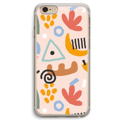Abstract: iPhone 6 Plus / 6S Plus Transparant Hoesje