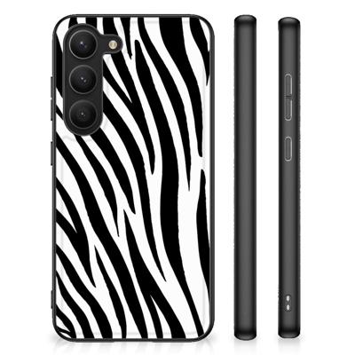 Samsung Galaxy S23 Dierenprint Telefoonhoesje Zebra
