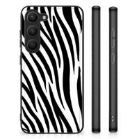 Samsung Galaxy S23 Dierenprint Telefoonhoesje Zebra Samsung Galaxy S23 Dierenprint Telefoonhoesje Zebra
