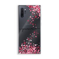 Hartjes en kusjes: Samsung Galaxy Note 10 Plus Transparant Hoesje