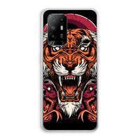 Tiger and Rattlesnakes: Oppo A94 5G Transparant Hoesje