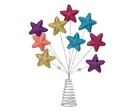 Piek Sterren Multicolor 33cm