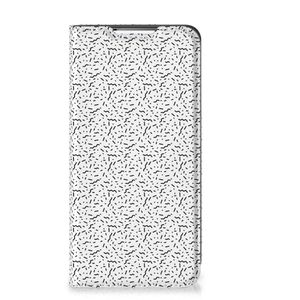 Samsung Galaxy S22 Hoesje met Magneet Stripes Dots