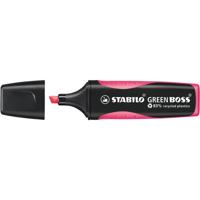 Markeerstift stabilo green boss 6070/56 roze | 10 stuks