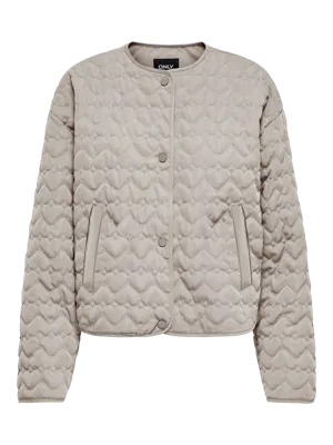 Only Heart Quilted Jas