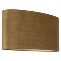 Lampenkap Addy gold velvet, ovaal
