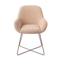 Jesper Home Kushi eetkamerstoel Flax Relax cross rose