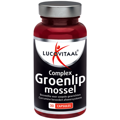 Lucovitaal Voedingssupplementen Groenlip Mossel Complex Capsules 30Capsules 30Gélules