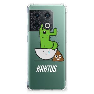 OnePlus 10 Pro Stevig Bumper Hoesje Cactus Poo