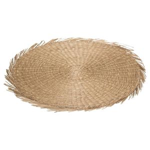 Ronde placemat raffia naturel 38 cm