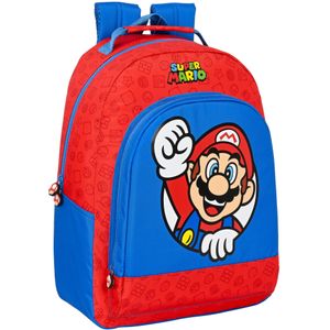 Super Mario Rugzak, Here We Go! - 42 x 32 x 15 cm - Polyester