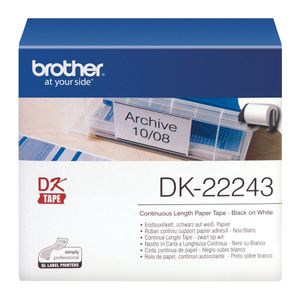 Huismerk Brother DK-22243 Continue Labels (102mm x 30,48m)