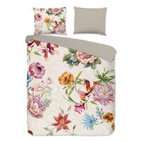 Dekbedovertrek Katoen Jaimy Bloemen 140x200 Cm Good Morning - Dekbed-Discounter.nl