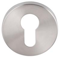 PF KL3/KL4 Paar cilinderrozetten ¢54mm rvs mat