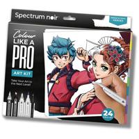 Creativ Company Hobbyset illustratie, manga- en stripboekhelden, diverse kleuren, 1 doos