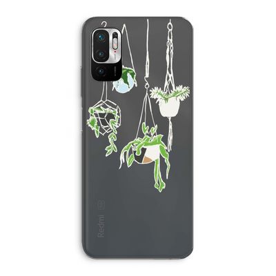 Hang In There: Xiaomi Redmi Note 10 5G Transparant Hoesje