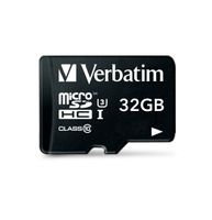 Verbatim PRO microSDHC-kaart 32 GB Class 10, UHS-I, UHS-Class 3 Incl. SD-adapter - thumbnail