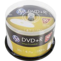 HP DRE00026WIP DVD+R disc 4.7 GB 50 stuk(s) Spindel Bedrukbaar - thumbnail