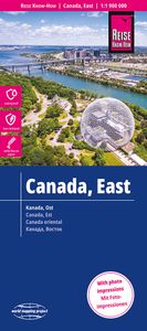 Wegenkaart - landkaart Canada oost - Kanada ost | Reise Know-How Verla