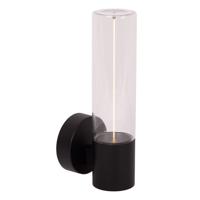 Lucide FILANI - Wandlamp Binnen/Buiten - LED - 1x8W 2700K - IP54 - Zwart | Essential