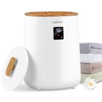 Emmer Handdoekverwarmer voor De Badkamer 18 Liter Grote Dekenverwarmer met LED-display en Automatische Uitschakeling