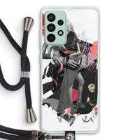 Dissimulation du réel: Samsung Galaxy A52s 5G Transparant Hoesje met koord