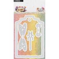 Studio Light • hazel eaton cutting die dragonfly tag dragonfly dreams 70x106x1mm 6 pieces