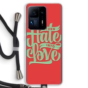 Turn hate into love: Xiaomi Mi Mix 4 Transparant Hoesje met koord