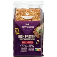 TastyBasics Crackers kaas-peper (8x25 gr)