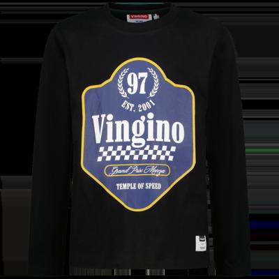 Vingino winter t-shirt jongens - zwart - Jacing