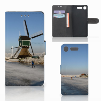 Sony Xperia XZ1 | Flip Cover | Schaatsers