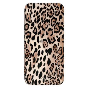 Samsung Galaxy A54 flipcase - Luipaard print