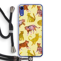 Cute Tigers and Leopards: Honor Play 8A Transparant Hoesje met koord